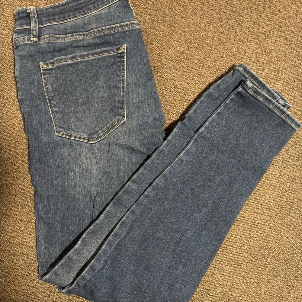 a.n.a Women's Skinny Jeans in Classic Blue